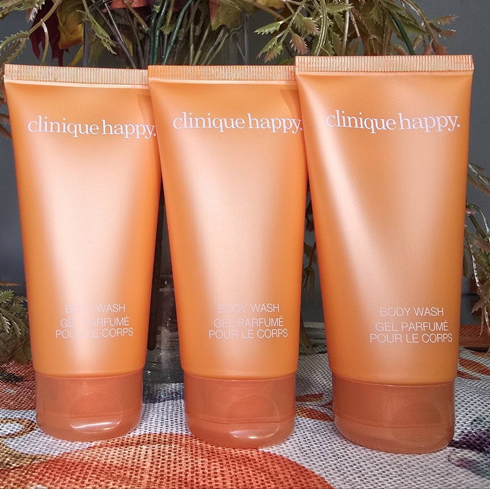 Clinique Body Wash 3 Piece Set